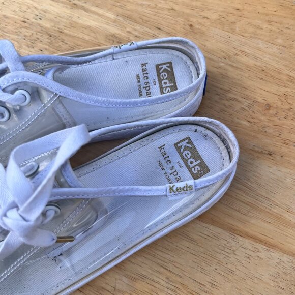 Keds x Kate Spade New York Clear Kickstart Mule Sneakers Size 7 - Picture 5 of 7